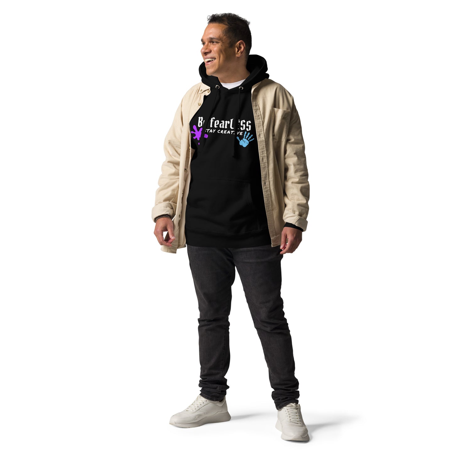 Original Be FearLESS Stay Creative Hoodie