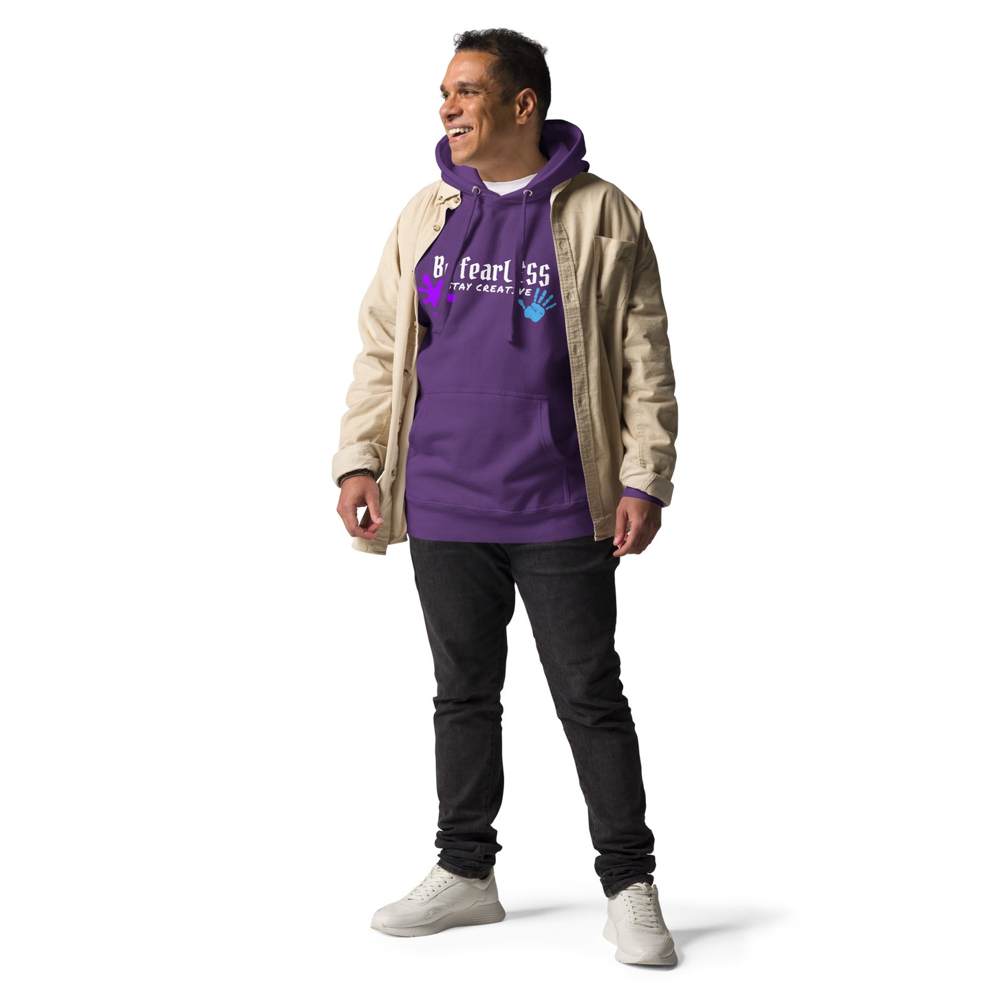 Original Be FearLESS Stay Creative Hoodie