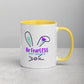 Be FearLESS Stay Creative Rabbit Mug w. Color Inside